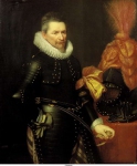 Ravesteyn, Jan Anthonisz van - Портрет неизвестного офицера, 1615, 115 cm x 96,5 cm, Холст, масло