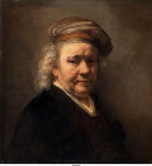 Rembrandt - Автопортрет, 1669, 63,5 cm x 57,8 cm, Холст, масло
