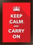 Keep calm and carry on