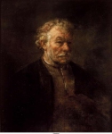 Rembrandt - Портрет пожилого мужчины, 1650, 80,5 cm x 66,5 cm, Холст, масло