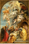 Rubens, Peter Paul - Эскиз для Успения Пресвятой Богородицы, ок. 1622-25, 87,8 cm x 59,1 cm, Дерево, масло