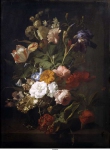 Ruysch, Rachel - Ваза с цветами, 1700, 79,5 cm x 60,2 cm, Холст, масло