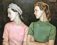 Эдуардо Мальта - Portrait of Two Young Women