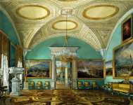 Виды залов Зимнего дворца - Пятый зал Военной галереи