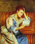 Читающая женщина