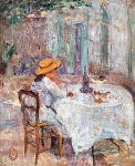 Lucien Abrams «Déjeuner en Provence»