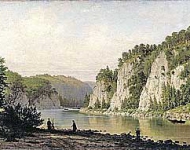 Камень «Писанный» на реке Чусовой