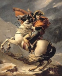 Наполеон пересекает Альпы (Бонапарт на Сен-Бернарском перевале)