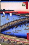 Мост Рёгокубаси и набережная Окавабата
