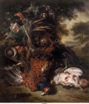 Weenix, Jan - Охотничий натюрморт с мертвыми птицами, ок. 1680, 79,2 cm x 69,5 cm, Холст, масло