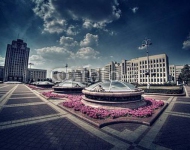 Беларусь, Минск. Вид на город