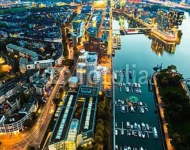 Германия. Дюссельдорф. Ночь