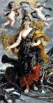Мария Медичи в образе Беллоны