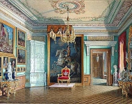 Гатчинский дворец. Нижняя тронная императора Павла I