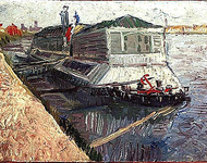 Bathing Float on the Seine at Asnieres