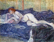 Nude Lying on a Couch