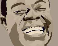 Louis Armstrong Poster