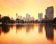 Бангкок на закате, Таиланд