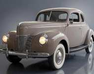 Ford Model 01A Deluxe 5-Window Coupe 1940