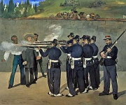 The execution of emperor Maximilian of Mexico (fourth version)