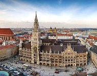 Германия. Мюнхен. Панорама