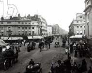 Broad Street Railway Station London c.1890