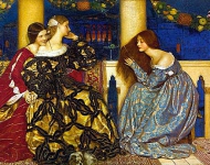 Венецианские девушки, слушающие серенаду