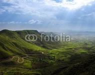 Пейзаж с высоты, Лалибела, Эфиопия