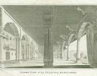 Inside View of the Palace at Bangalore