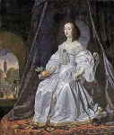 Портрет принцессы Марии Стюарт, вдовы Уильяма II, принца Оранского