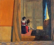 Woman Reading to a Little Girl