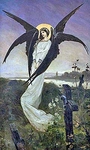 Angel in a Cemetery by Vasily