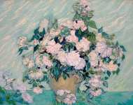 Still Life - Vase with Pink Roses
