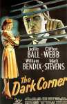 Film Noir Poster - Dark Corner The