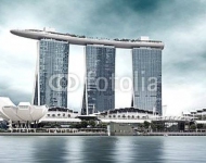 Сингапур. Отель Marina Bay Sands