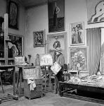Кес ван Донген в своей студии