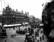 Pentonville Road scene Islington London