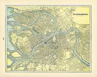 Карта Санкт-Петербурга, 1899