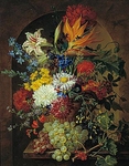 Йозеф Нигг - Цветочный натюрморт
