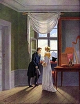Георг Фридрих Керстинг - Пара у окна