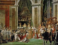Ко­ро­но­ва­ние императора На­по­ле­о­на I и императрицы Жо­зе­фи­ны в со­бо­ре Па­риж­ской Бо­го­ма­те­ри 2 де­кабря 1804 го­да