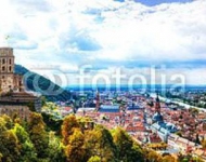 Германия. Панорамный вид на Хайдельберг