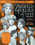 Ziegfeld Sheet Music - Ziegfeld Follies Of 1922 (Neath The South Sea Moon)