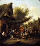 Dusart Cornelis - Праздник в деревне