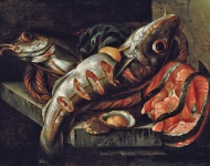 Duynen Isaac van - Натюрморт с рыбой