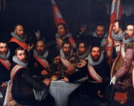 Engelsz Cornelis (Versprongh) - Банкет офицеров Гвардии Св Адриана