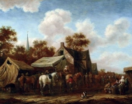 Gael Barend Cornelisz - Лошадиная ярмарка