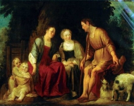 Grebber Frans Pietersz de - Иаков Рахиль и Лия