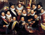 Haarlem Cornelis Cornelisz van - Банкет офицеров городской милици Харлема