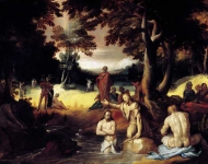 Haarlem Cornelis Cornelisz van - Крещение Христа